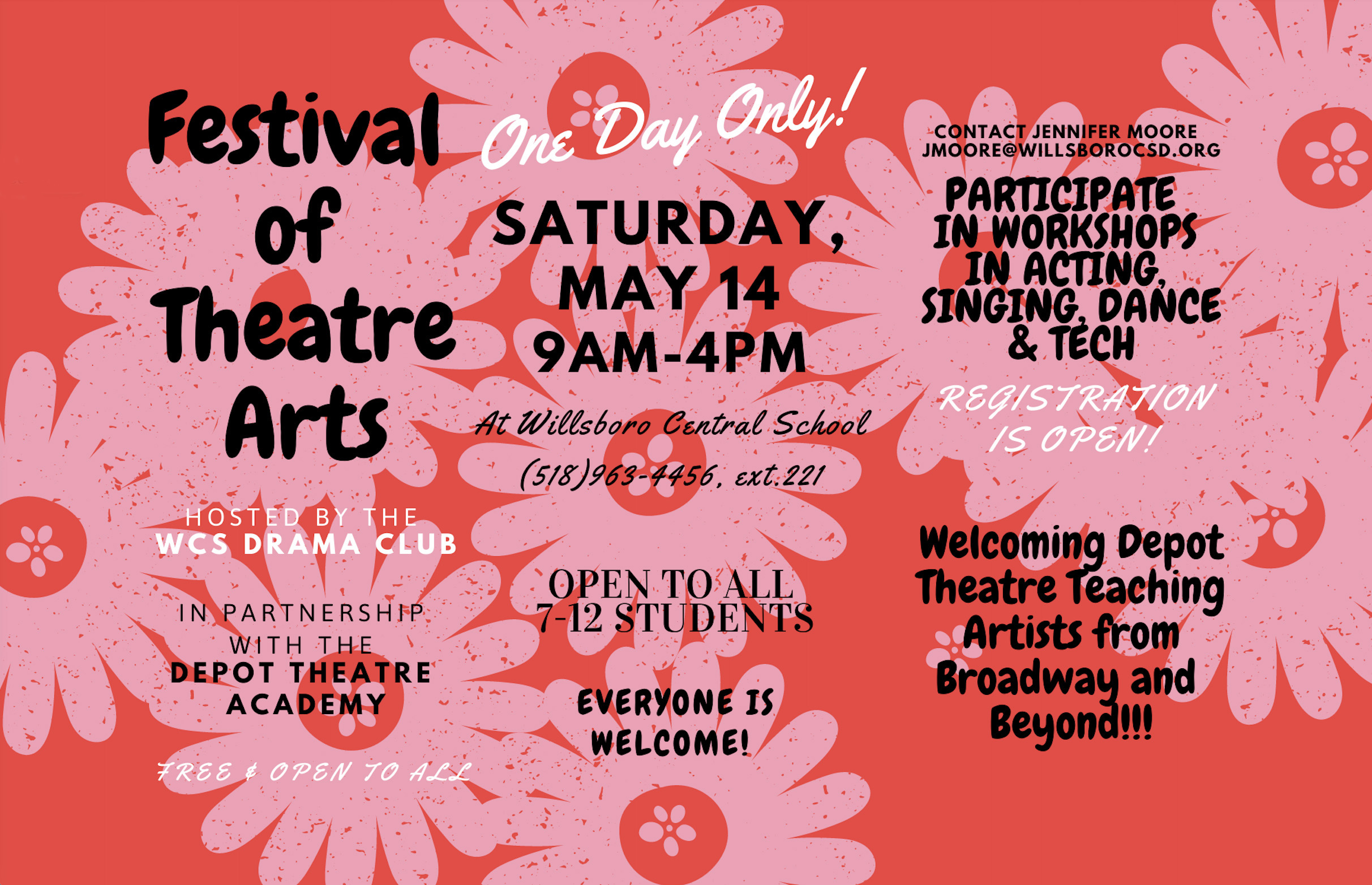 Area Students Invited To Participate In Festival Of Theatre Arts The 